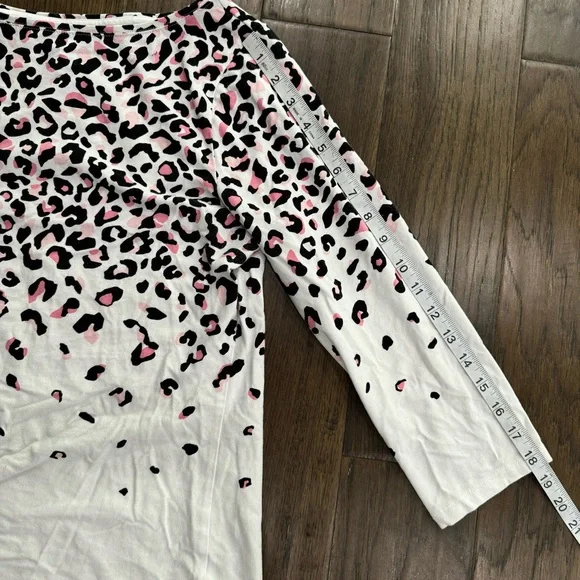 Talbots Mid-Sleeve Top - Picture 10 of 11